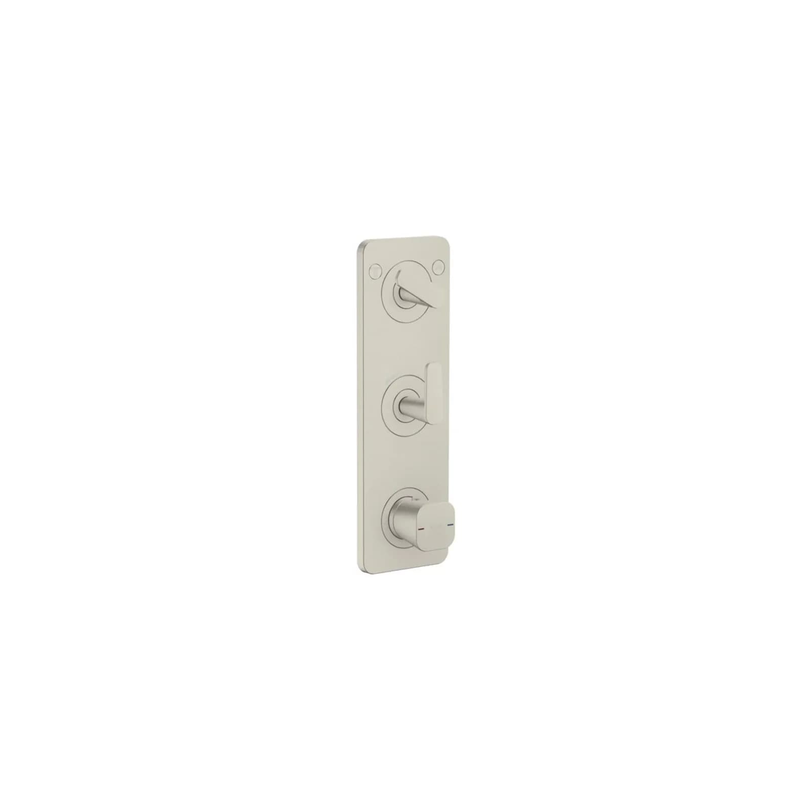 Hansgrohe Axor Citterio C Thermostat Modul 380/120, 49700800 Unterputz, 2 Verbraucher, Edelstahl Optik
