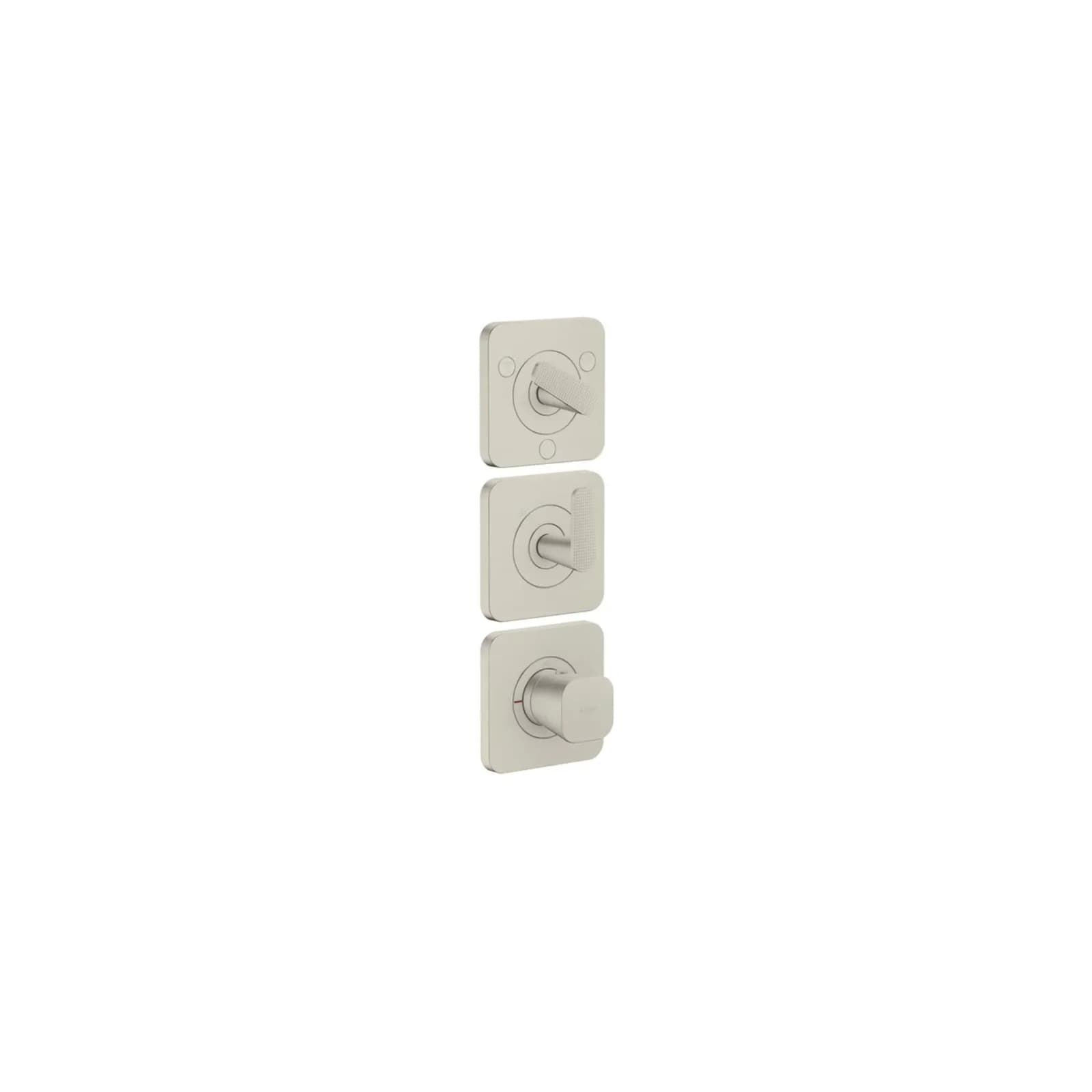 Hansgrohe Axor Citterio C Thermostatmodul 380/120 Edelstahl Optik Unterputz