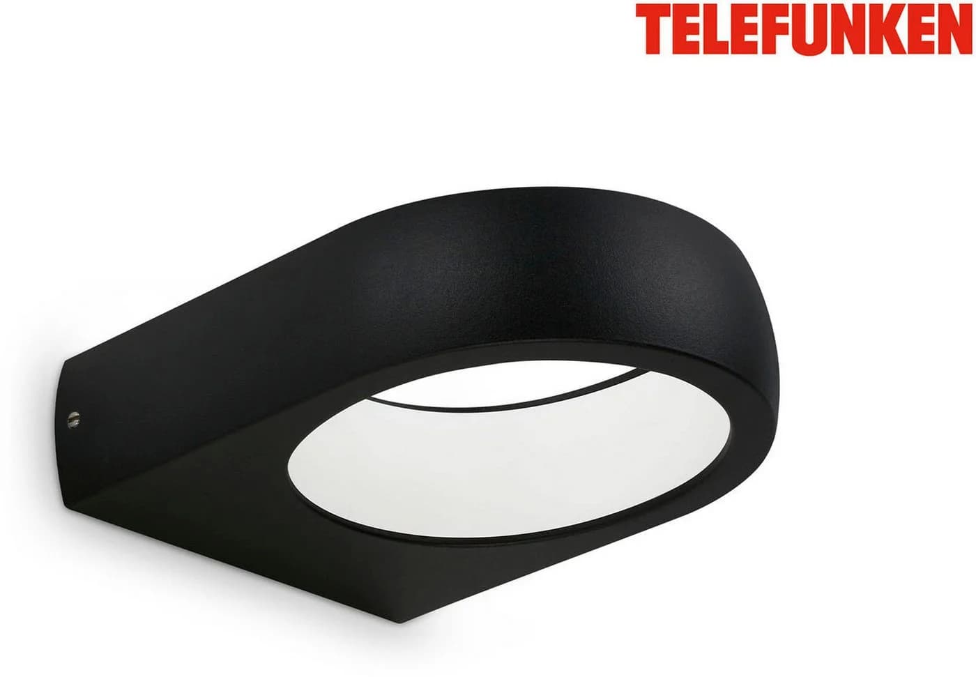 Telefunken LED Außen-Wandleuchte Schwarz Neutralweiß - Bild 2