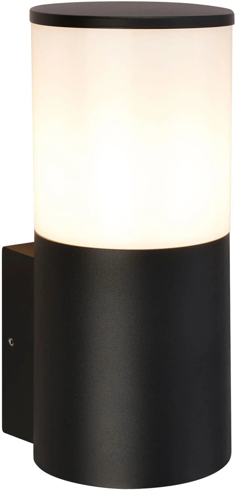 Außen-Wandleuchte TELEFUNKEN Schwarz-Weiß E27 IP54