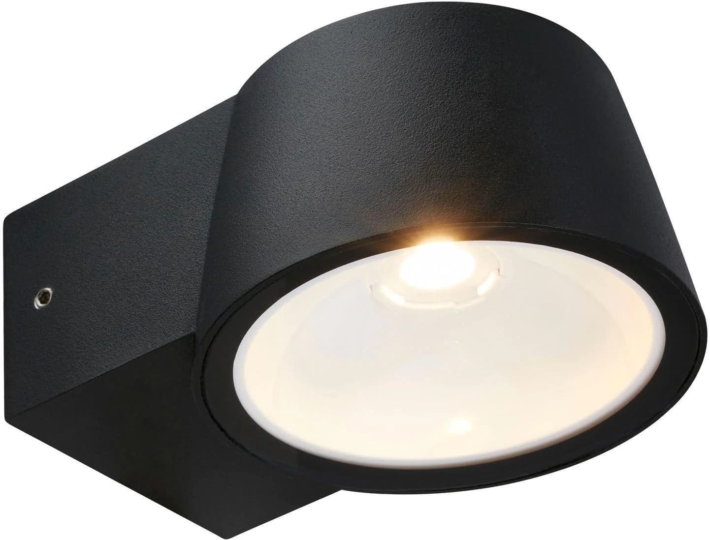 TELEFUNKEN Außen-Wandleuchte LED Schwarz Aluminium IP54