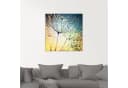 Artland Glasbild Pusteblume Zaubertropfen Bild 1