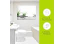 Artland Glasbild 3D Steine Zen Modernes Wandbild Bild 5