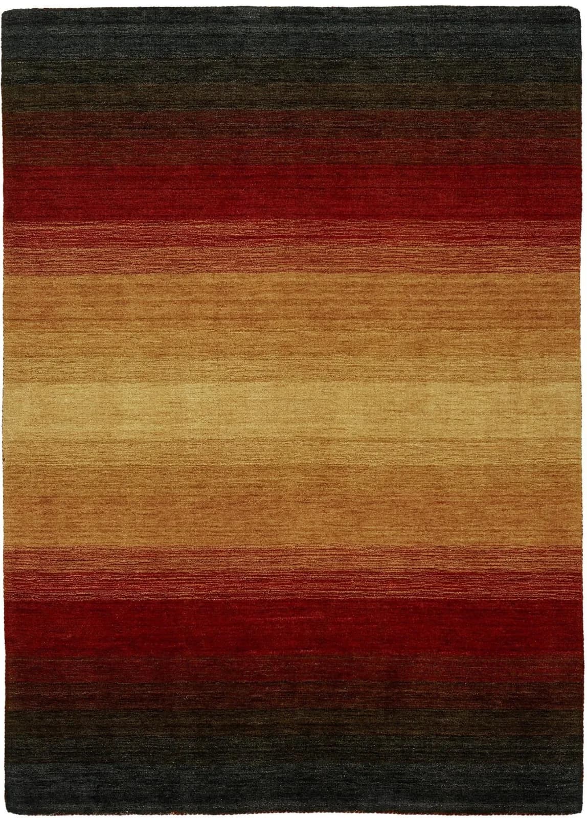 Teppich RAINBOW 1201 multi Gabbeh Schurwolle bunt