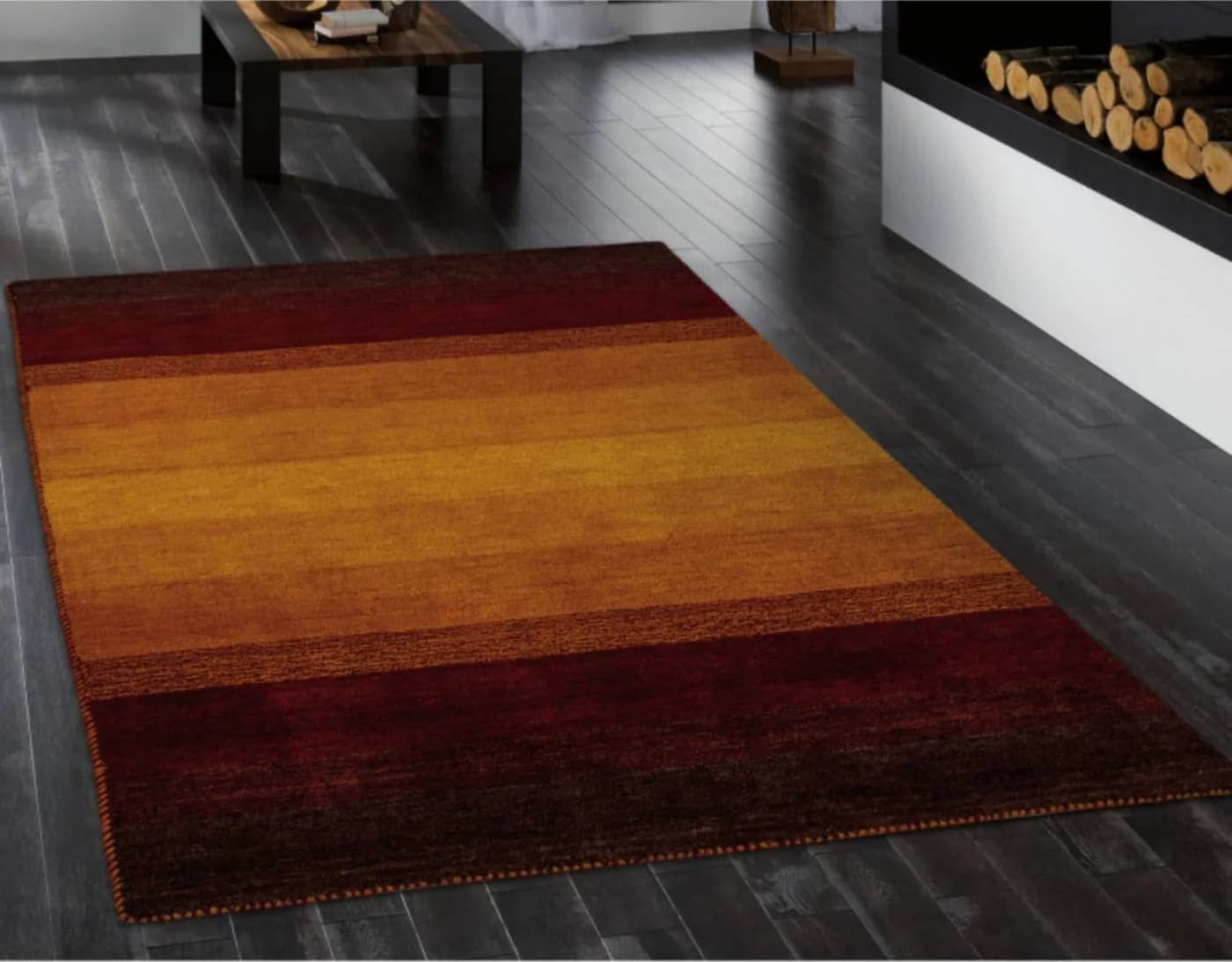 Rug Studios Teppich RAINBOW 2020 Modern Bunt Grau