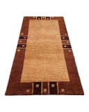 Rug Studios Gabbeh Royal Teppich Handgeknüpft Orange Bild 1