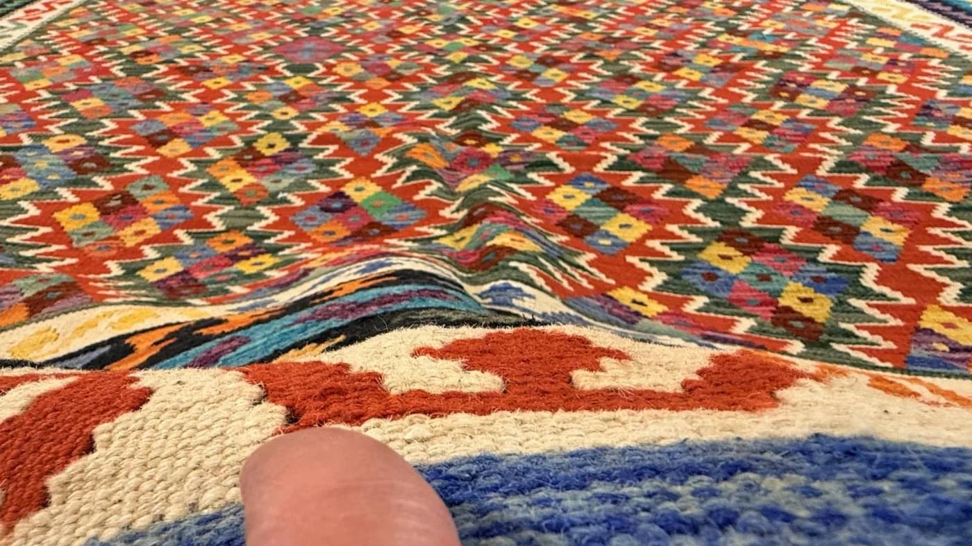 Rug Studios Kelim Teppich Handgefertigt Bunt Orientalisch - Bild 3
