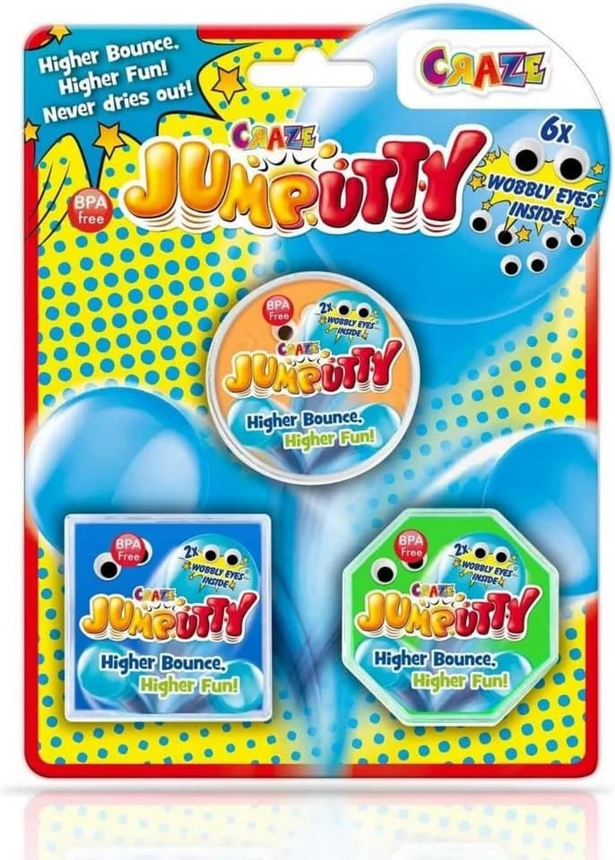 CRAZE Jumputty - Springende Hüpfknete für Kinder - Bild 4