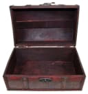 Das Kostümland Piratentruhe Geschenkbox Schatzkiste Holz Braun Bild 1