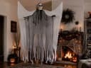 Das Kostümland Todesengel Halloween Hängefigur 180 cm Schwarz/Weiß Bild 3