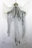 Das Kostümland Todesengel Halloween Hängefigur 180 cm Schwarz/Weiß Bild 5