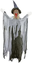 Das Kostümland Halloween Hexe Dekoobjekt Grau 170 cm Bild 2
