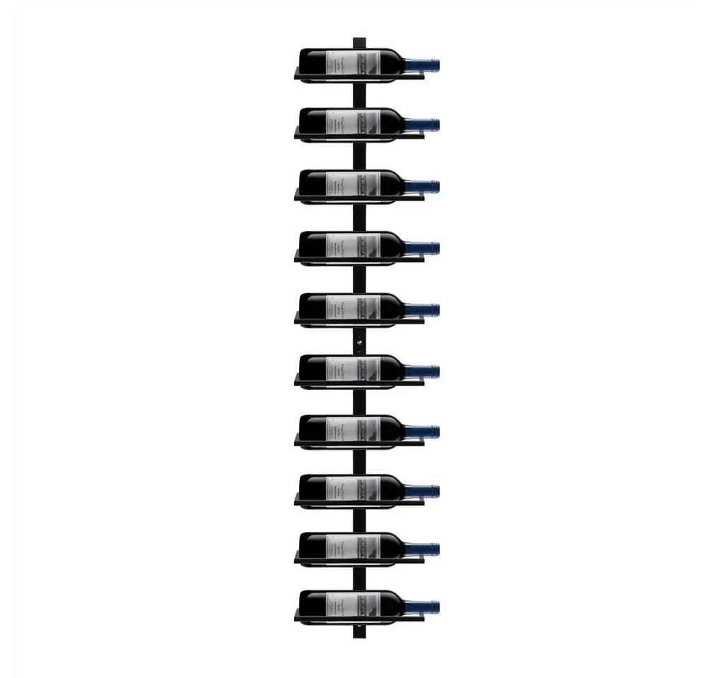 Yaheetech Weinregal Schwarz 10 Flaschen Metall - Bild 2