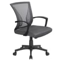 Yaheetech Bürostuhl Höhenverstellbarer Chefsessel Ergonomischer Drehstuhl Mesh-Gewebe Bild 2