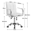 Ergonomischer Bürostuhl in Schwarz, Rot, Blau oder Grau Bild 4