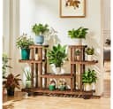 Yaheetech Blumenständer Pflanzenregal aus Holz Bild 1