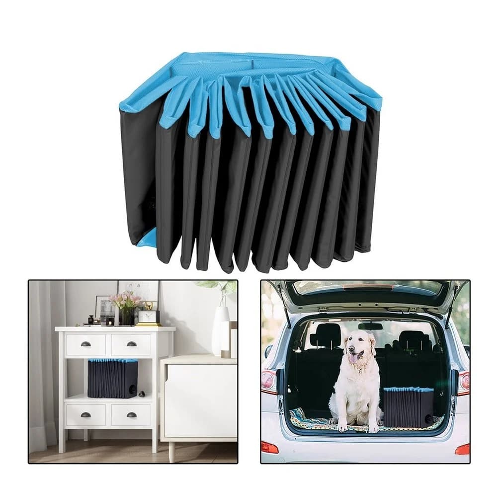 Yaheetech Hundepool Faltbar Schwarz PVC & Polypropylen - Bild 4