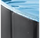 Yaheetech Hundepool Faltbar Schwarz PVC & Polypropylen Bild 5