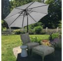 Yaheetech Sonnenschirm 261 cm UV-Schutz 50+ Bild 3