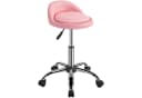 Yaheetech Barhocker Rosa Höhenverstellbar mit Rollen Bild 2