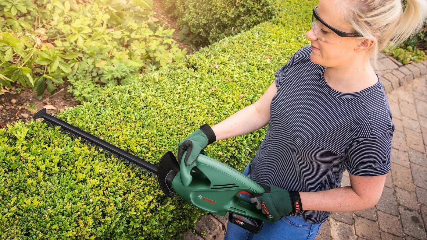 Bosch Home & Garden Akku-Heckenschere EasyHedgeCut 18-45 Grün