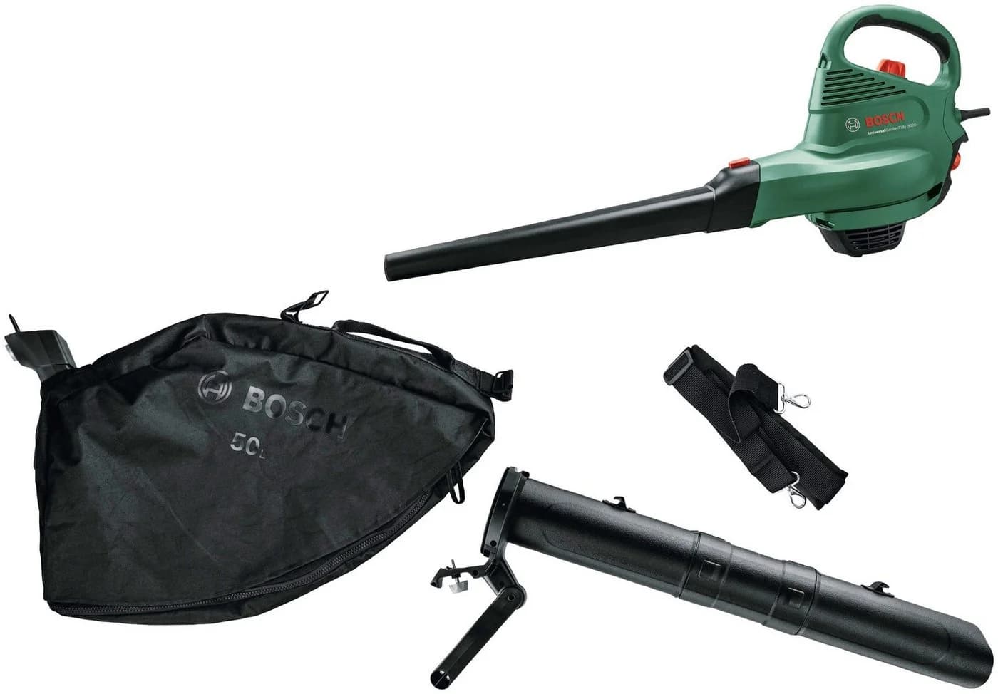 Bosch Universal GardenTidy 2300 Laubsauger Grün/Schwarz - Bild 4