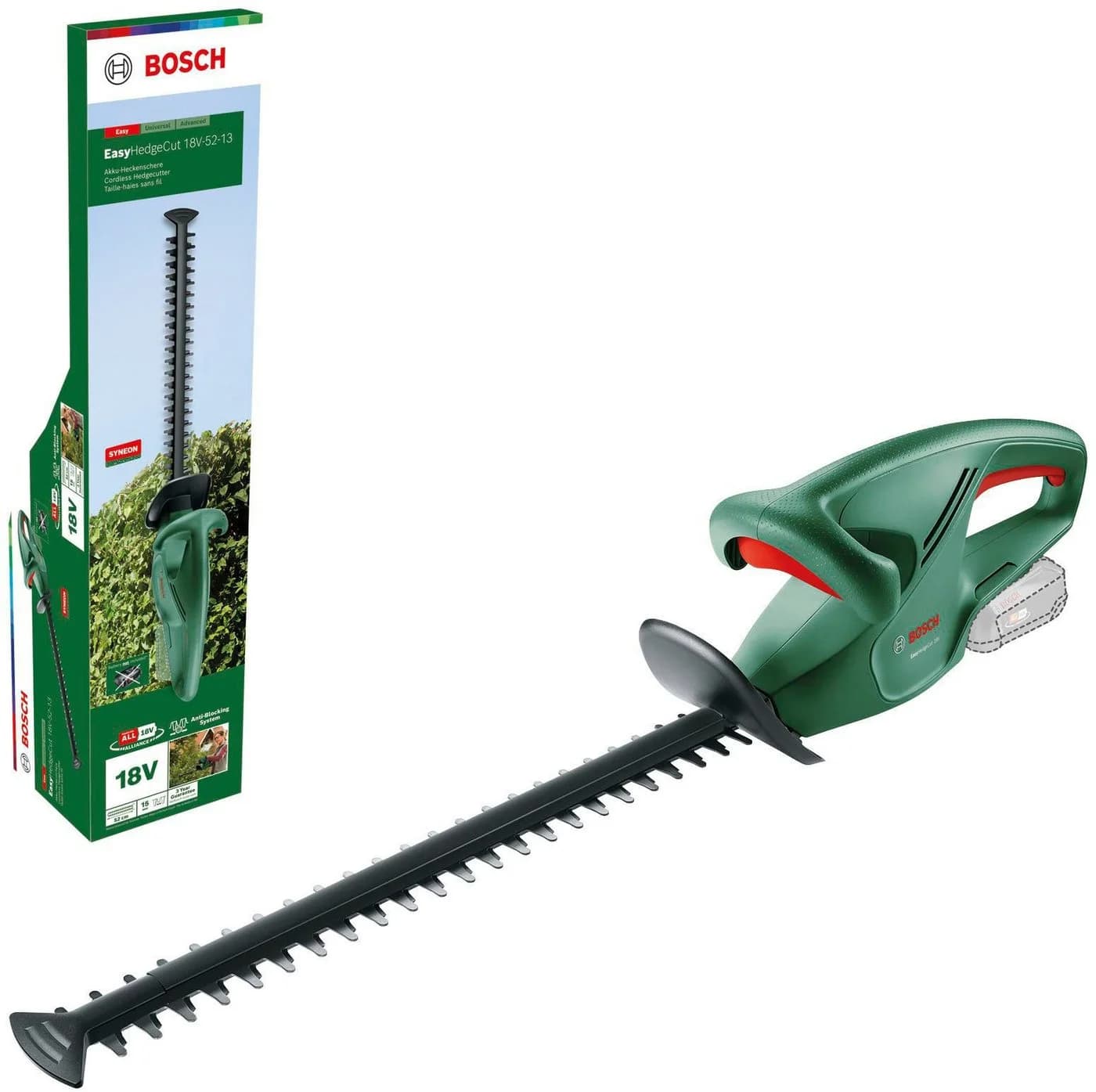 Bosch EasyHedgeCut 18V-52-13 Akku-Heckenschere Grün - Bild 2