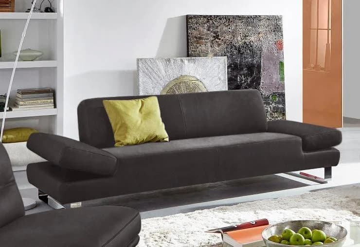 W.SCHILLIG 2-Sitzer Sofa »taboo" braun mit Armlehnenverstellung