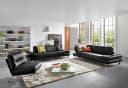W.SCHILLIG taboo 3-Sitzer Designsofa Schwarz Longlife Xtra-Leder Bild 2
