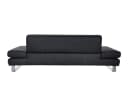 W.SCHILLIG taboo 3-Sitzer Designsofa Schwarz Longlife Xtra-Leder Bild 3
