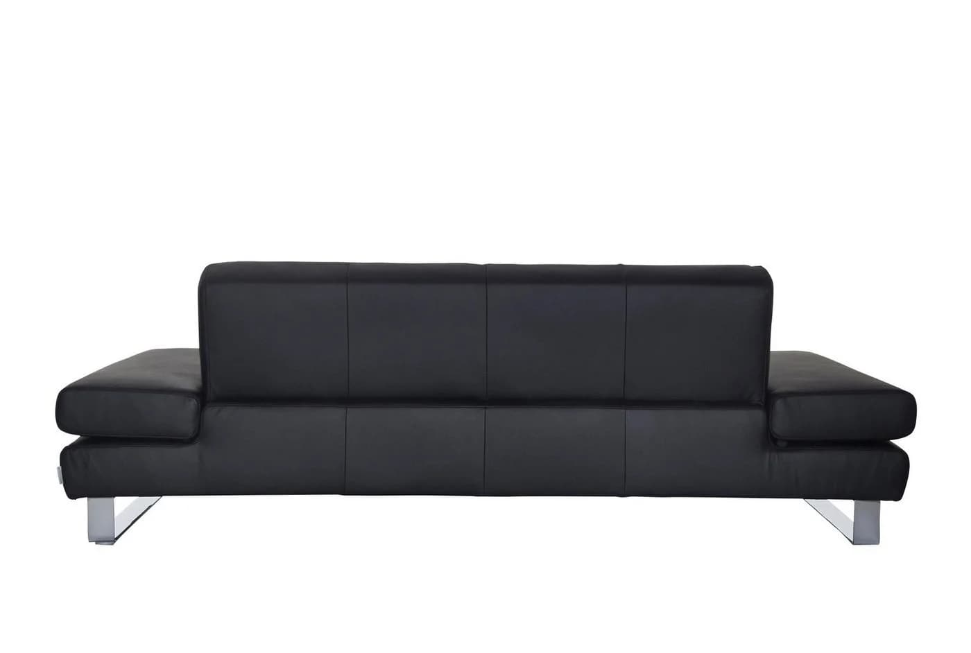 W.SCHILLIG taboo 3-Sitzer Designsofa Schwarz Longlife Xtra-Leder - Bild 3
