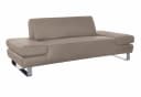 W.SCHILLIG taboo 2-Sitzer Sofa Leder Braun Stone Z59 Bild 1