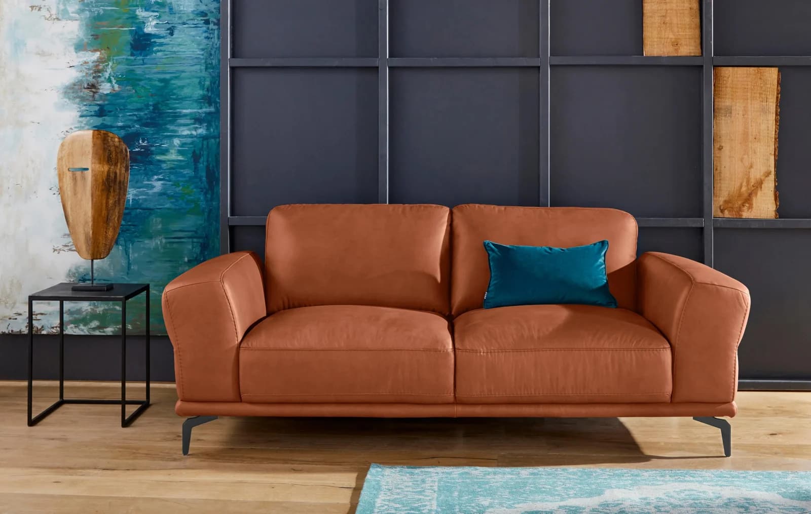 W.SCHILLIG Montanaa 2-Sitzer Sofa Braun