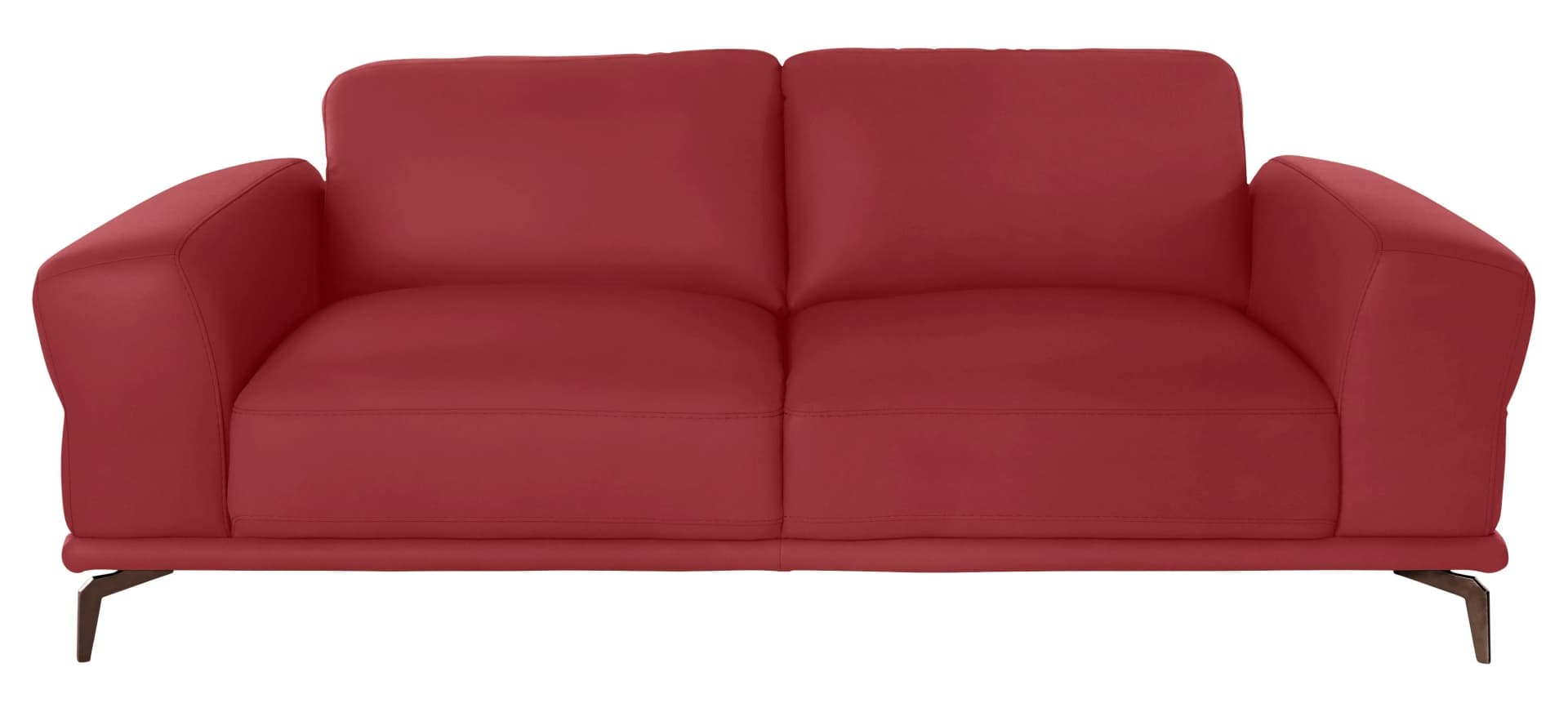 W.SCHILLIG 2,5-Sitzer Sofa Montanaa Rot Federkern