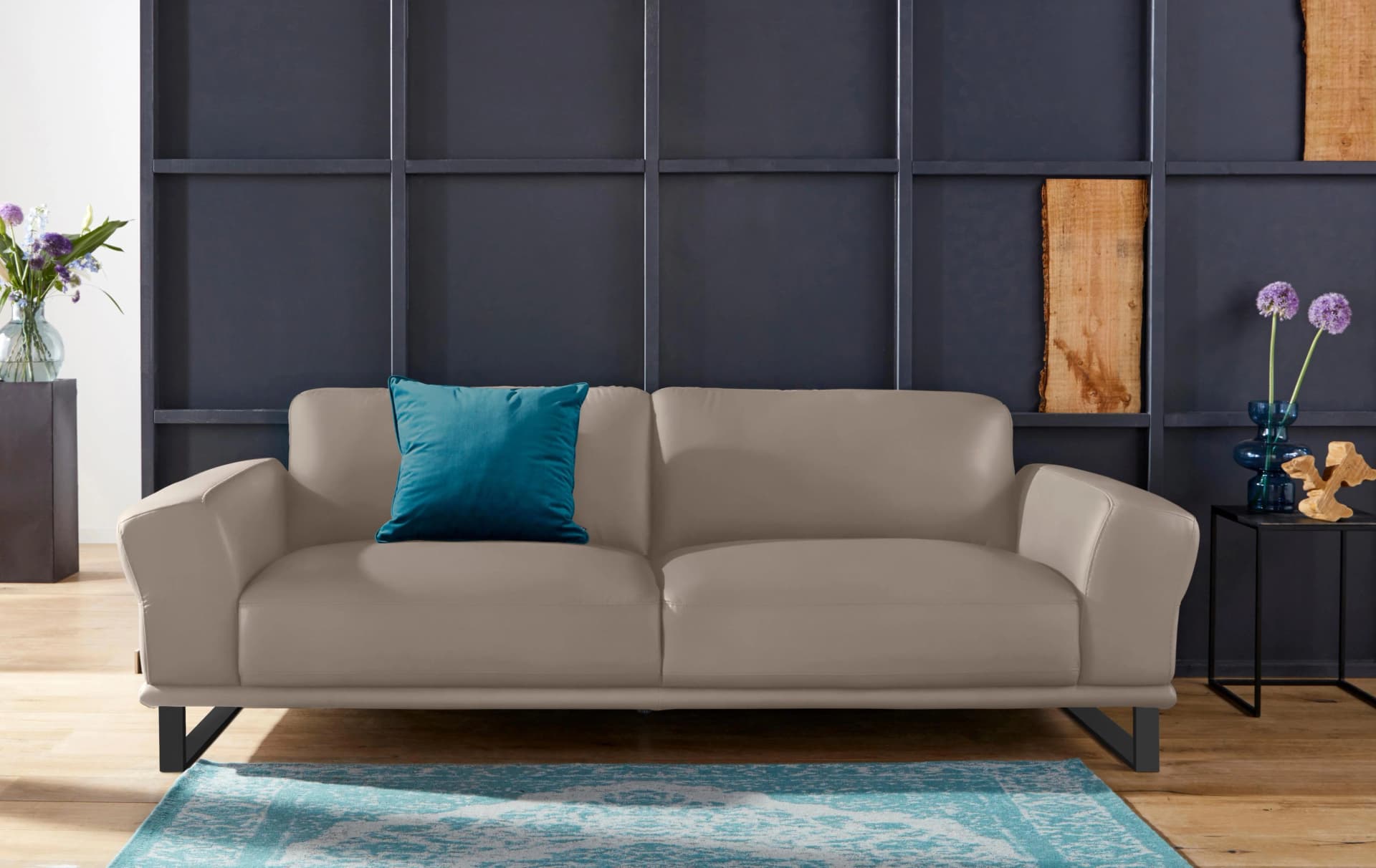W.SCHILLIG Montanaa 2,5-Sitzer Sofa in Stone Z59