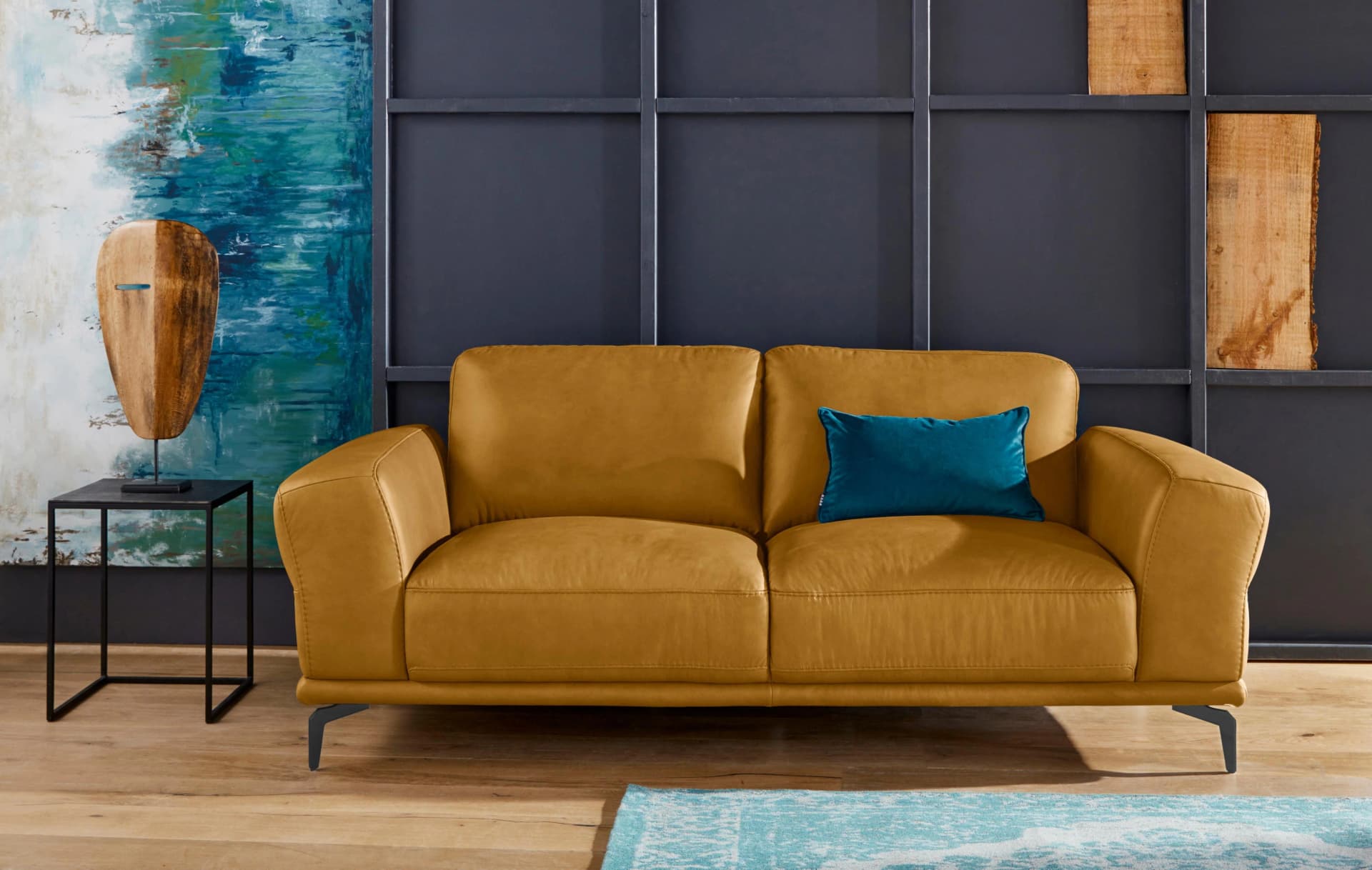 W.SCHILLIG 2-Sitzer Sofa Montanaa Kurkuma