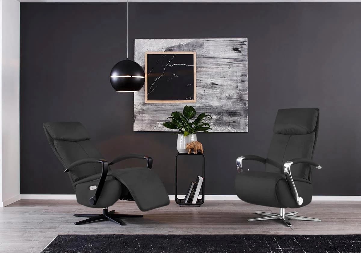 W.SCHILLIG Relaxsessel rumbaa Anthrazit mit Motor