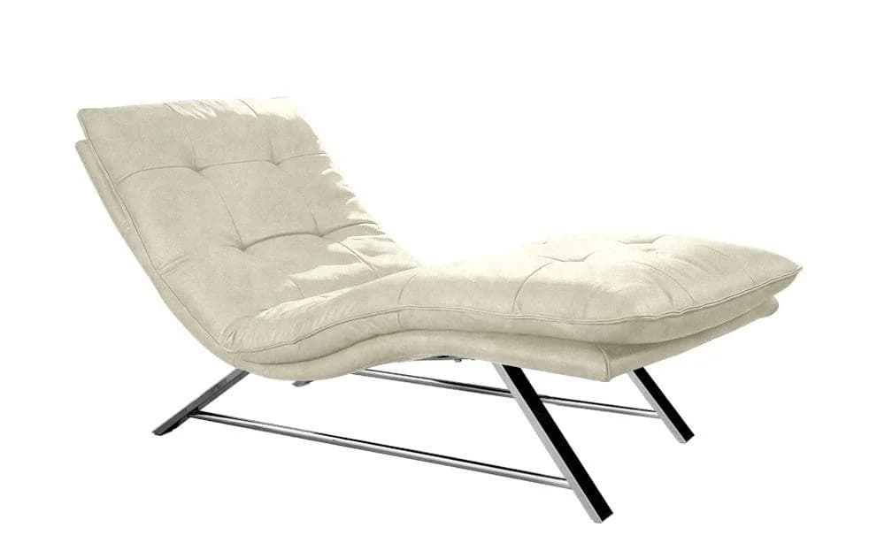 W.Schillig Relaxliege Daily Dreams Beige Stoff S37 Manuelle Kopfteilverstellung