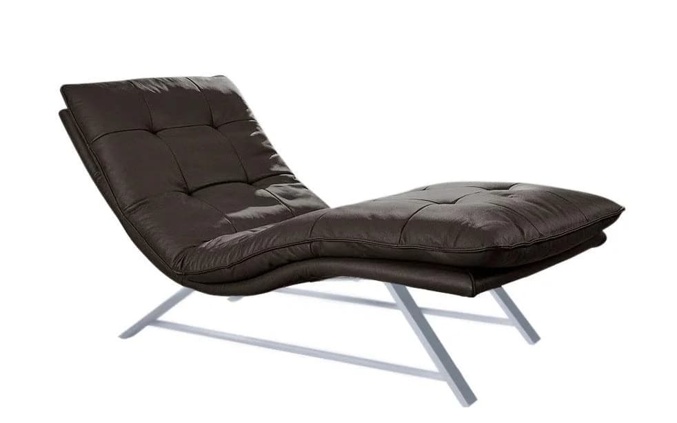 W.SCHILLIG Relaxliege daily dreams Braun Longlife Xtra-Leder mit Motor