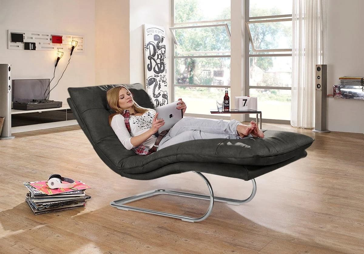 W.SCHILLIG Relaxliege daily dreams Anthrazit Z69 mit Motor