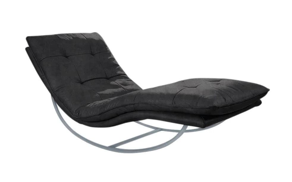 W.SCHILLIG Relaxliege daily dreams Anthrazit Stoff S37