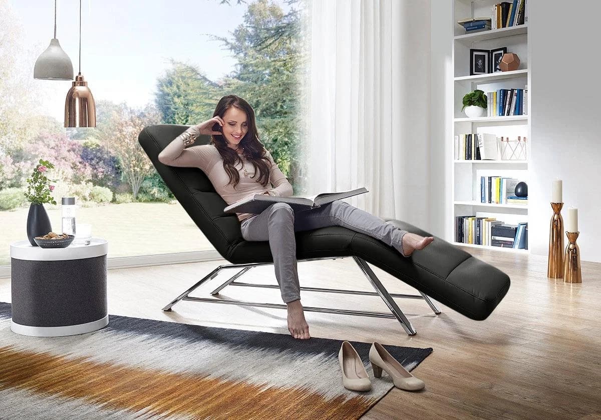 W.SCHILLIG Relaxliege daily dreams Grau mit Motor