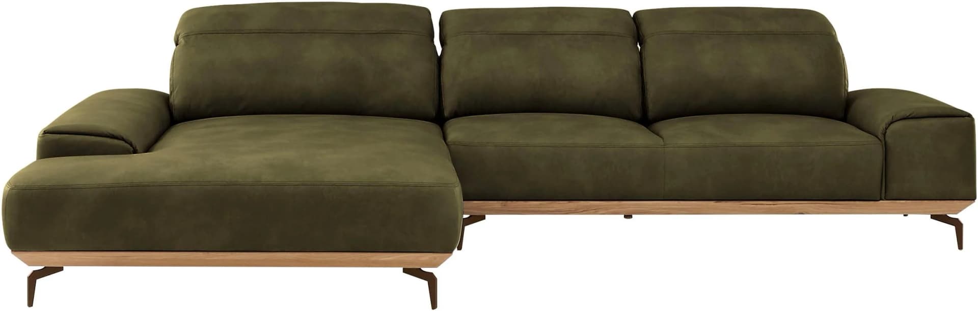 Musterring Wohnlandschaft MR 2490 Ecksofa Long-Life-Leder Grün