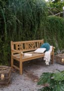 More2Home Gartenbank Lieblingsplatz Teakholz 150 cm Bild 1