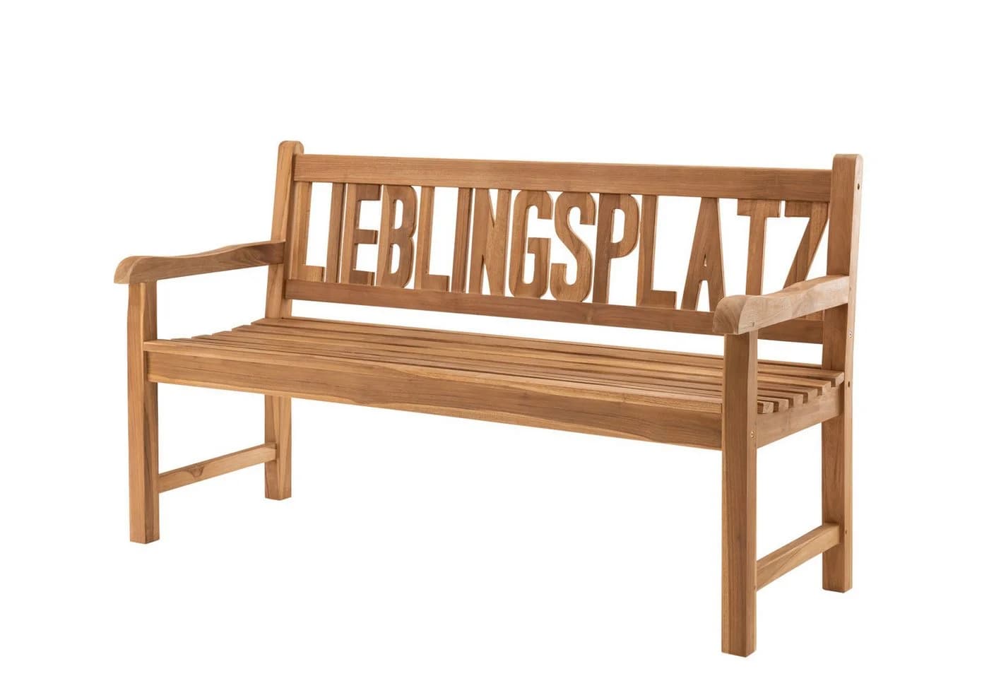 More2Home Gartenbank Lieblingsplatz Teakholz 150 cm - Bild 2