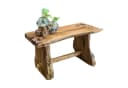 More2Home Sitzbank PRIMO aus recyceltem Teakholz rustikal Bild 2