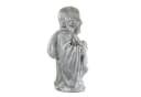 More2Home Dekoobjekt HAPPY BUDDHA silbergrau GRC Beton Bild 1