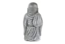 More2Home Dekoobjekt HAPPY BUDDHA silbergrau GRC Beton Bild 4