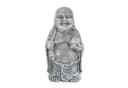 More2Home Dekoobjekt HAPPY BUDDHA silbergrau GRC Beton Bild 5