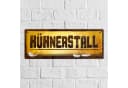 speecheese Metallschild Hühnerstall XL mit Hühner Motiv Bild 1